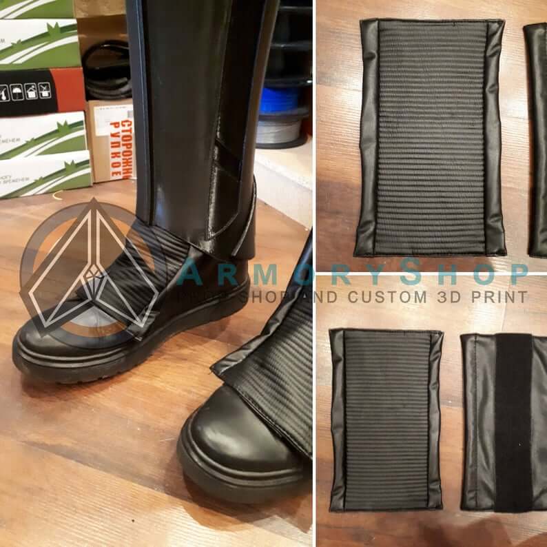 covers for Death Trooper boots, in assortment and assembled