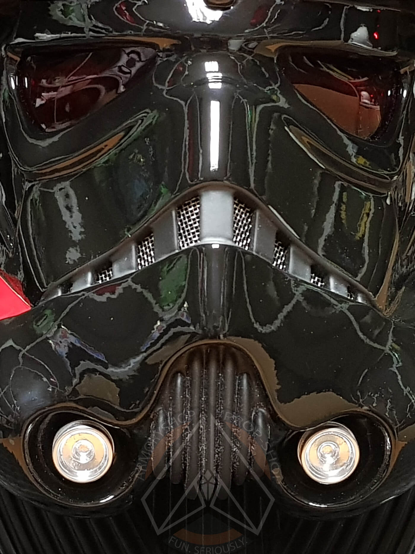Inferno Imperial TIE Pilot Helmet (SW:BF2, Clean, Finished)