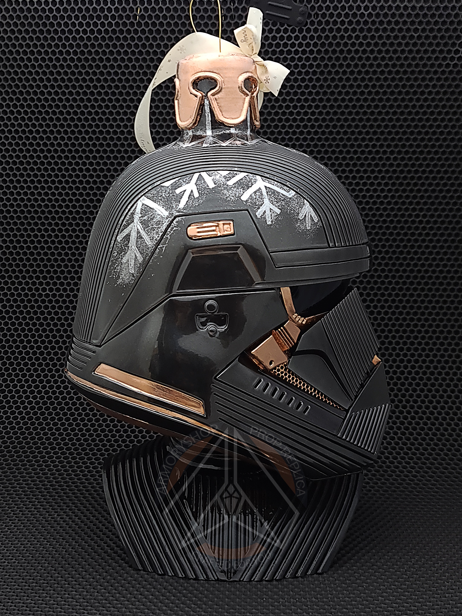 Christmas Sith - Sith Trooper Mk3 Helmet (Art Project)