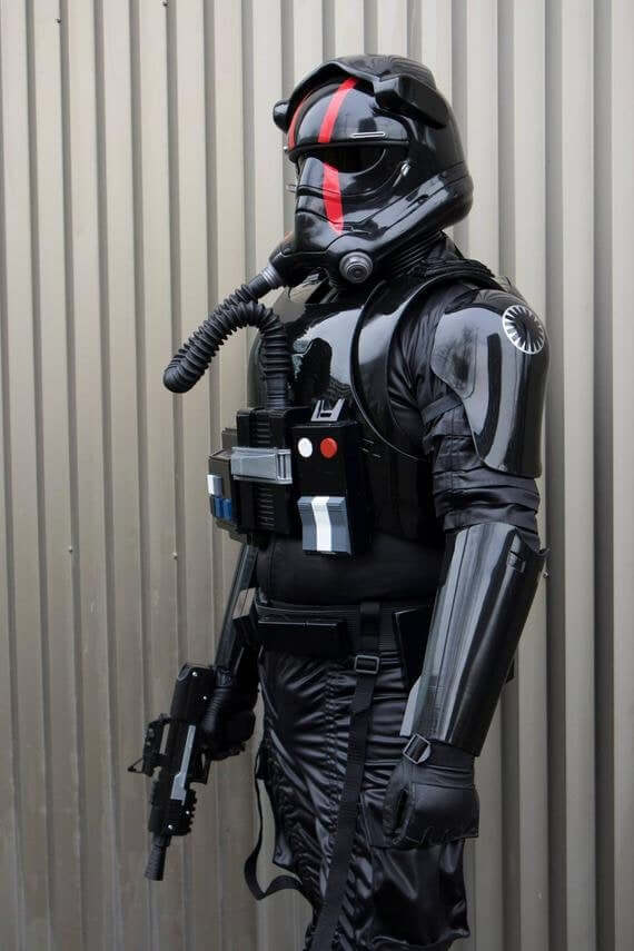 First Order Tie Pilot Armor Finished Armory