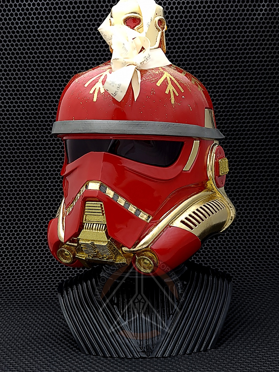 Christmas Patrol - Patrol Trooper Mk3 Helmet (Art Project)