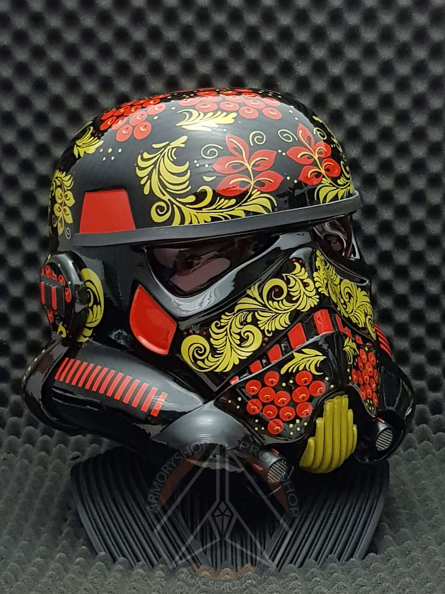 "KHOKHLOMA [Хохлома]" - Stormtrooper Helmet (Art Project)