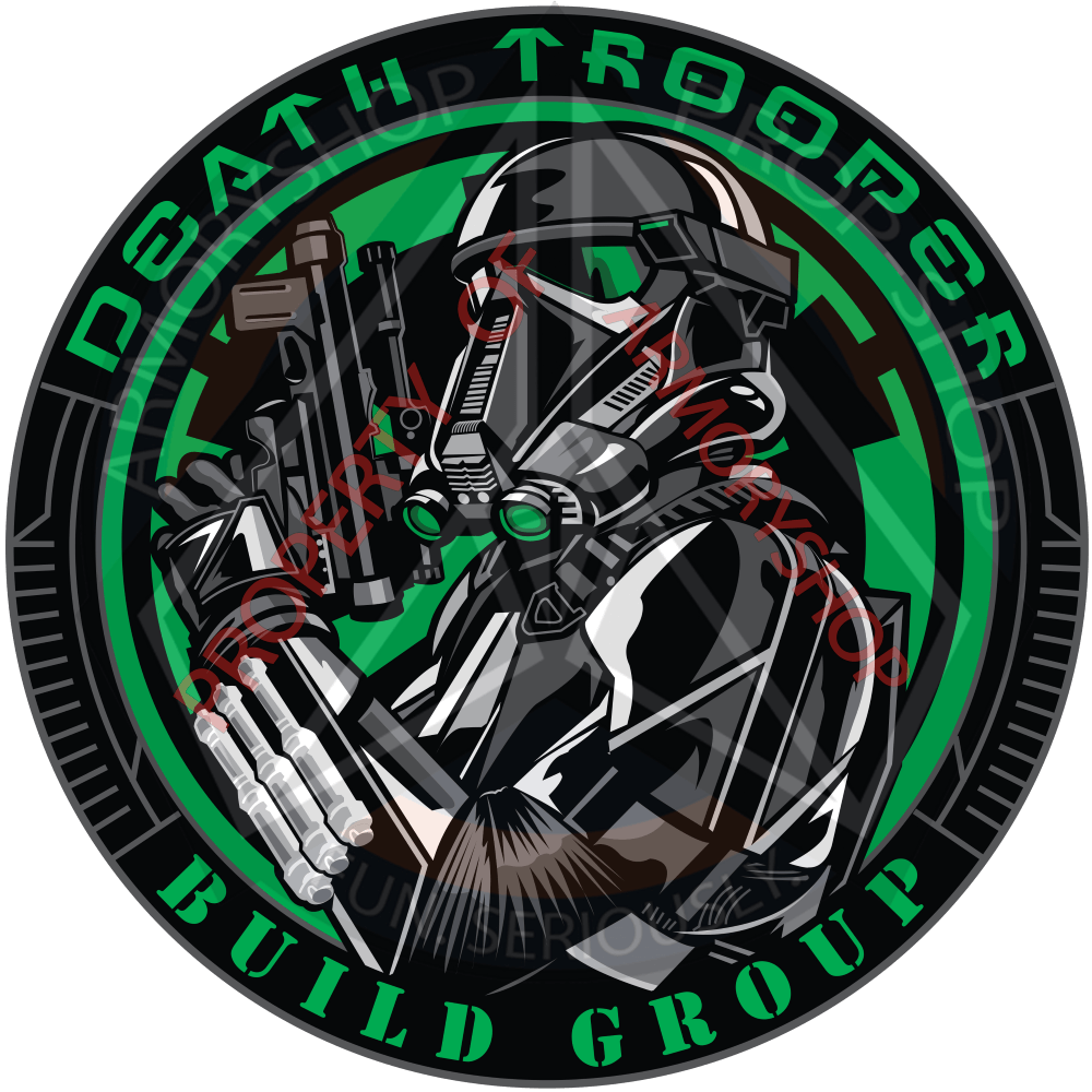 Death Trooper Build Group Sticker