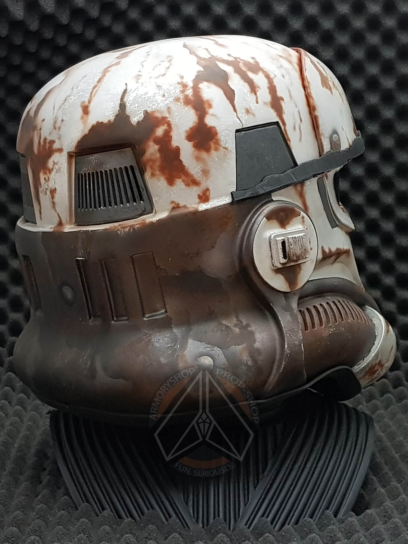 RUSTY - Patrol Trooper Helmet (Art Project)