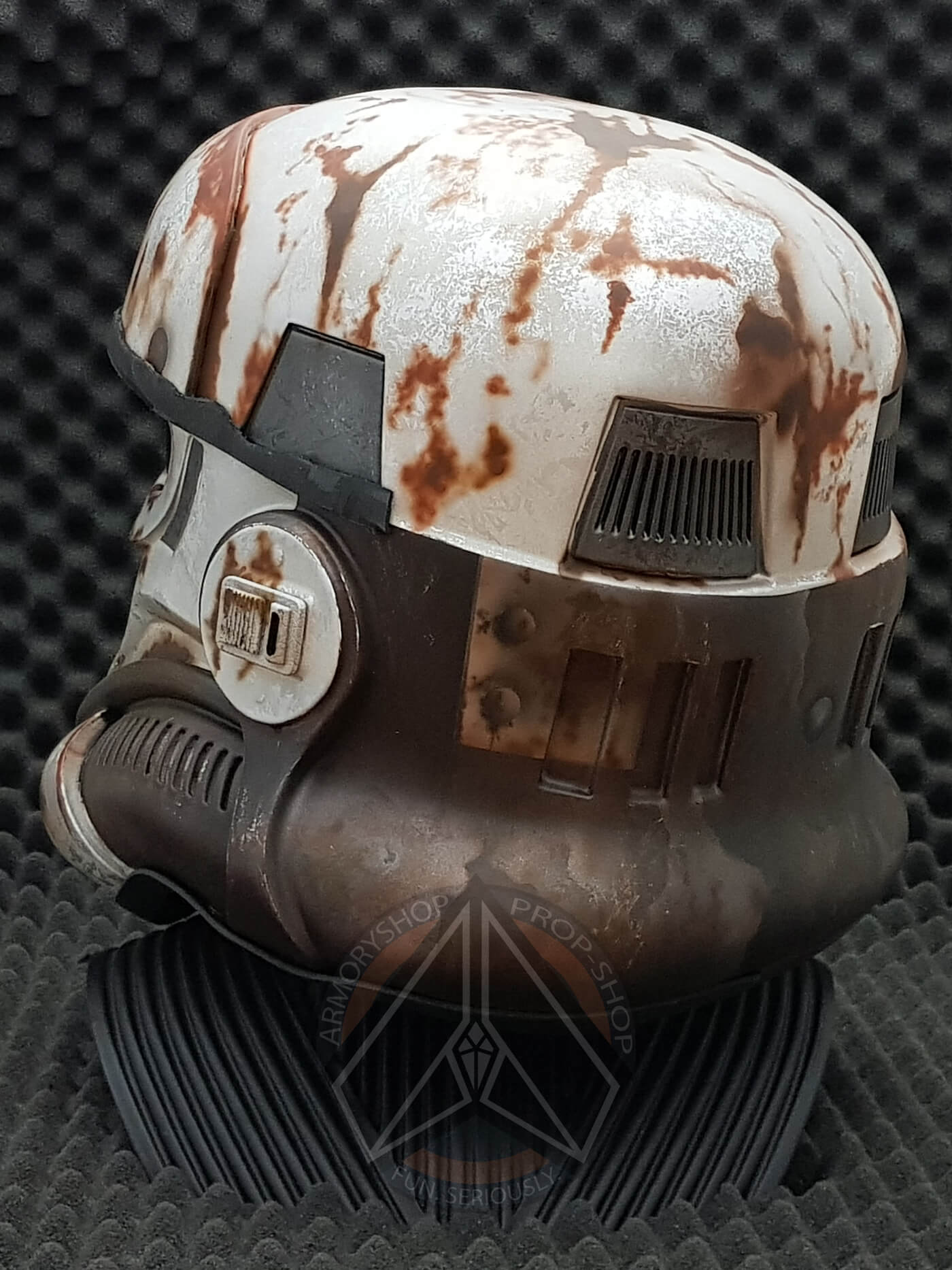 RUSTY - Patrol Trooper Helmet (Art Project)