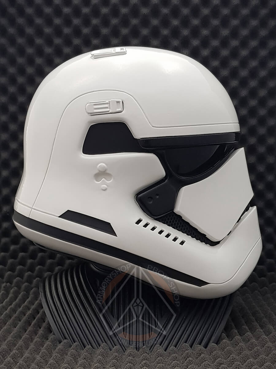First Order Stormtrooper Helmet (TLJ/TROS, Finished)