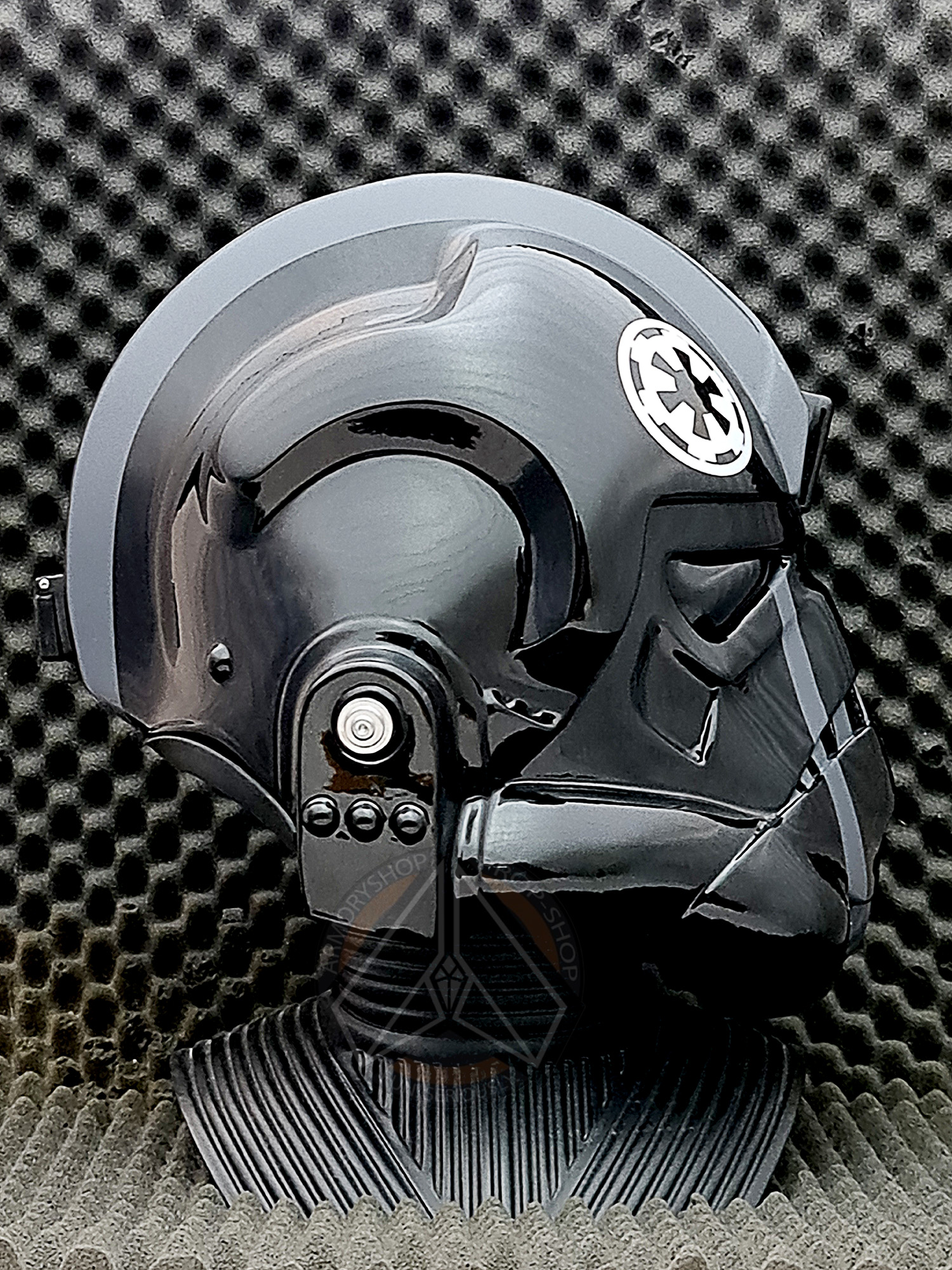 Rogue One / SOLO - Imperial TIE Fighter Pilot Helmet Variant (Clean, Finished)
