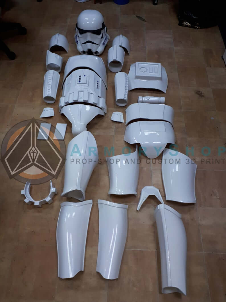 all details of ANH Stormtrooper replica armor