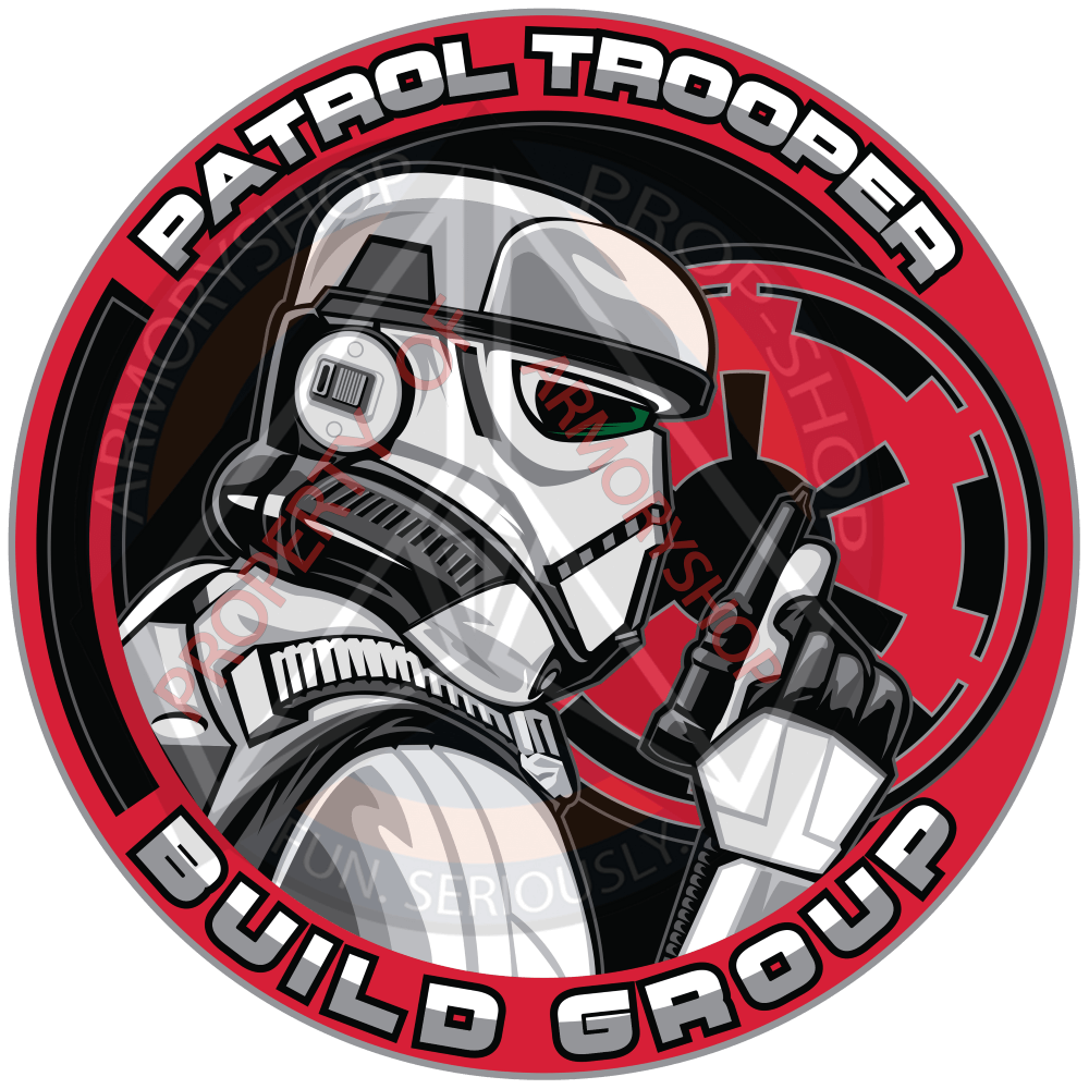 Patrol Trooper Build Group Sticker