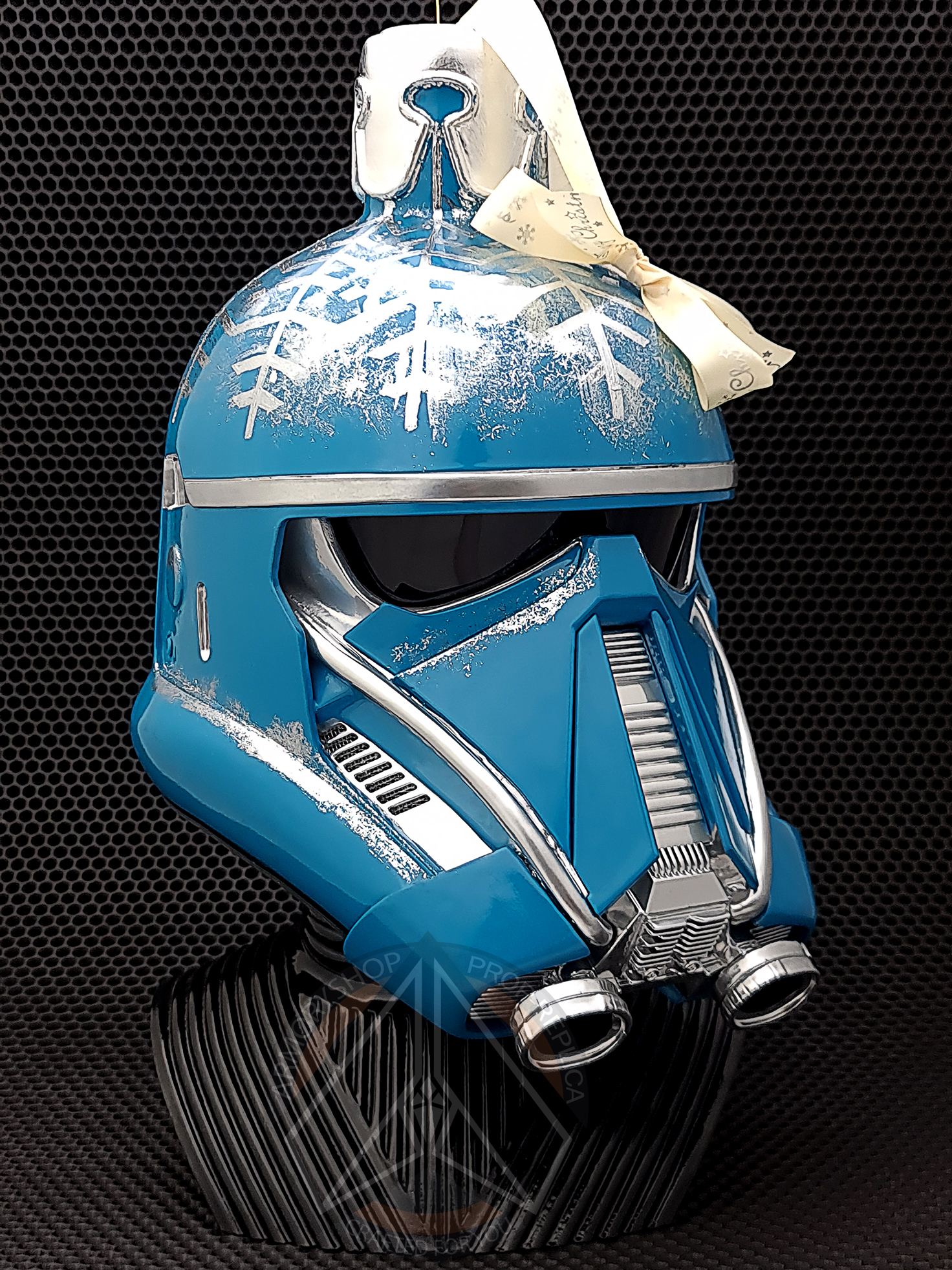 Christmas Death Trooper- Death Trooper Mk4 Helmet (Art Project)