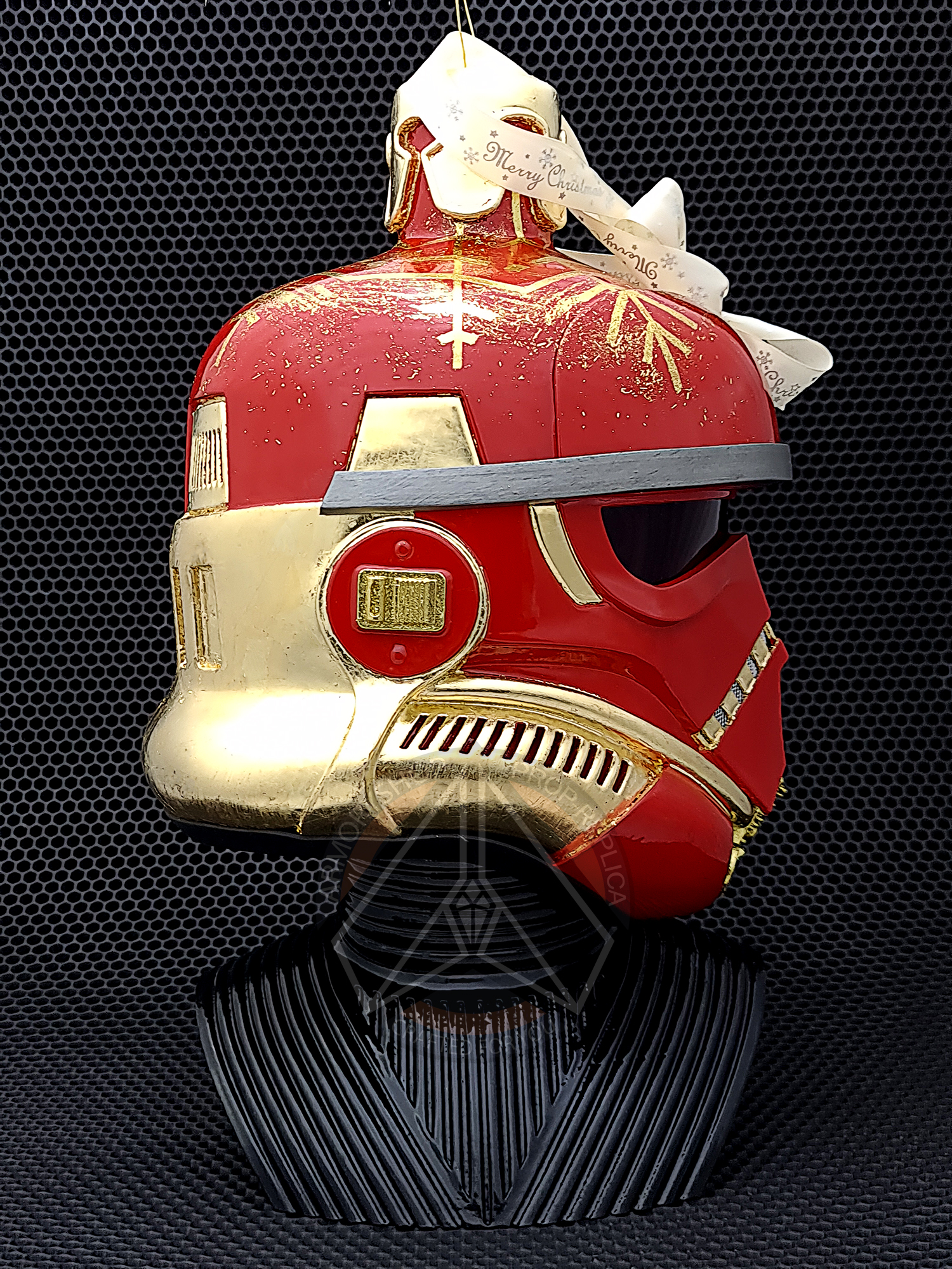 Christmas Patrol - Patrol Trooper Mk3 Helmet (Art Project)
