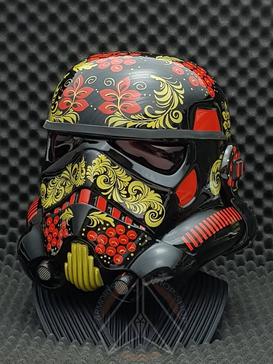 "KHOKHLOMA [Хохлома]" - Stormtrooper Helmet (Art Project)