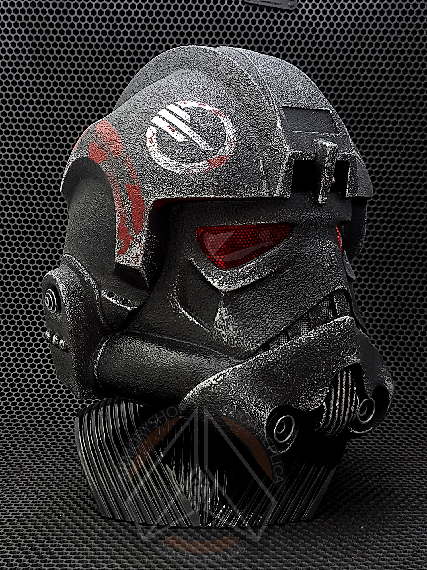 Mythos Series: Inferno Imperial TIE Bomber Pilot Helmet (MYTHOS, Weathered, Finished)