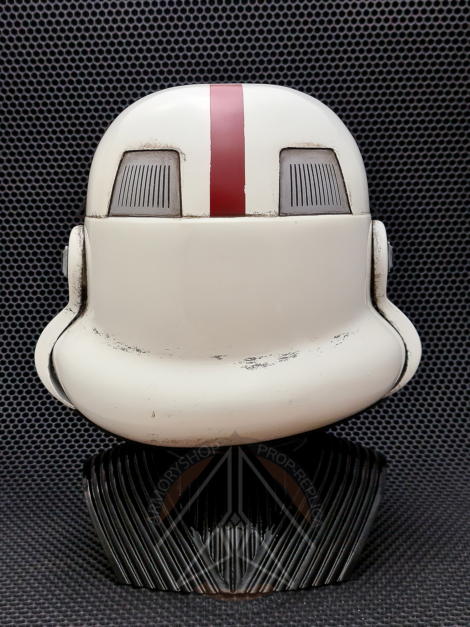 Incinerator Trooper TK helmet (Finished, The Force Unleashed)