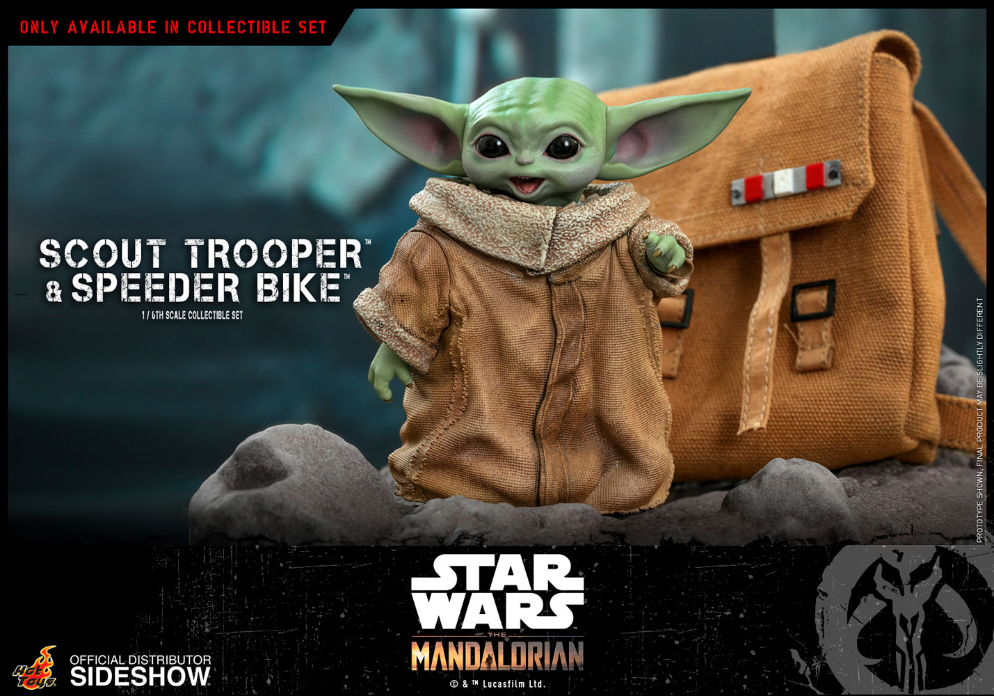 Hot Toys - Scout Trooper and Speeder Bike - 1:6 Scale Collectible - The Mandalorian - Television Masterpiece Series