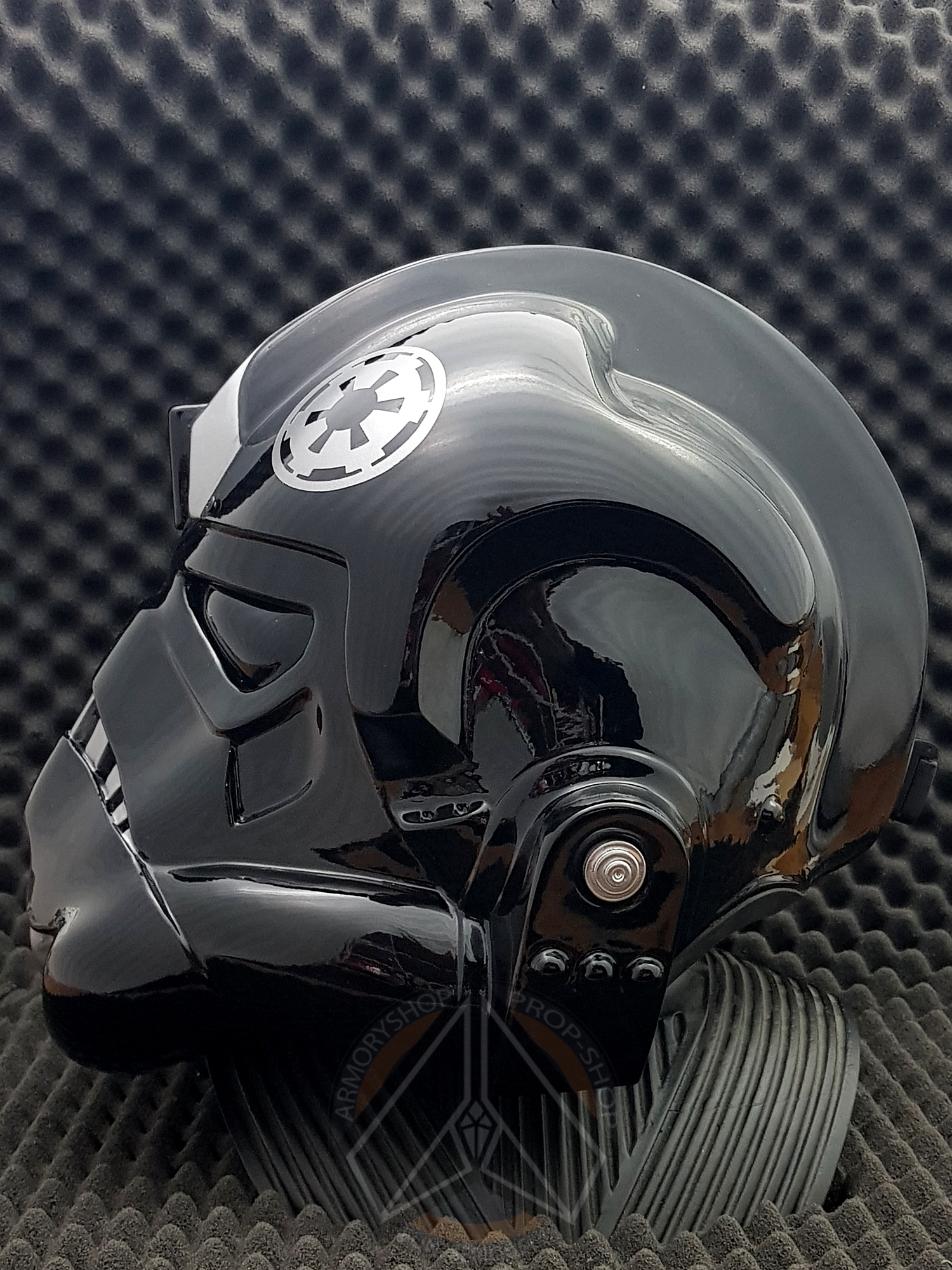 Imperial TIE Pilot Helmet Lt. OXIXO Variant (Clean, Finished)